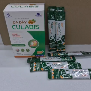 Dạ dày Culabis hỗ trợ giảm đau dạ dày ợ chua ợ hơi do viêm loét dạ dày tá tràng hộp 20 gói x 15ml