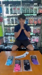 ใหม่! ถุงเท้ากันลื่นครึ่งแข้ง V-GRIP | มีให้เลือก5สี  (พร้อมส่ง)