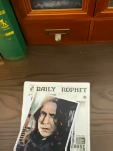 Harry Potters Nepdraco Deathly Hallows Retro Bookbook Notebook Comes with Same Material Pack Gift