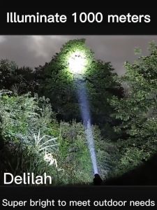 WAHA 【Can charge your phone】T918 flashlight rechargeabl waterproof headlamp rechargeable water proof headlamp flashlight头灯可以给手机充电 lampu kepala paling terang