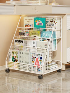 WUBUWEI | Multi-layer Easily Moveable Storage Bookshelf