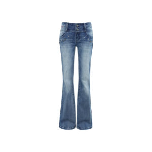 audwyn | Vintage Skinny Slimming Long Leg Flared Denim Pants
