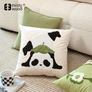 หมอนอิงโซฟาลายดอกไม้สุดน่ารักแบบโมเดิร์น หมอนอิงแบบเรียบง่ายที่อบอุ่นและสวมใส่ได้หลากหลายสำหรับห้องนั่งเล่น