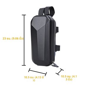 2L ไฟฟ้าสกู๊ตเตอร์กระเป๋าอุปกรณ์เสริมสกู๊ตเตอร์กรอบด้านหน้าแขวนกระเป๋ากันน้ําจักรยานจักรยานหัวกระเป๋าถือกระเป๋า