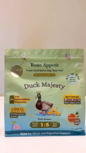 Bone Appetit - Premium Dogs Freeze Dried Main Food - Duck Majestic