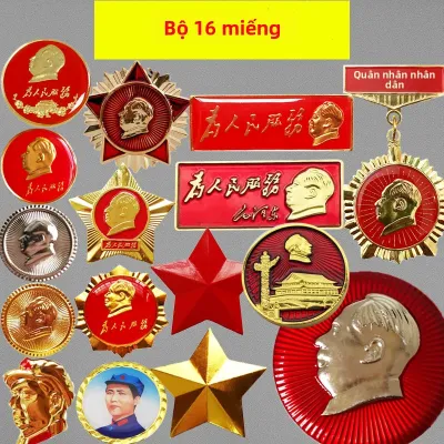 Huy Hiệu Kỷ Niệm Đỏ Sưu Tầm cho Quà Tặng và Trang Trí Du Lịch
