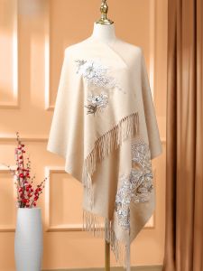 HENGYUANXIANG | Embroidered Shawl for Middle-aged Women