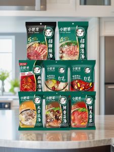 Little Sheep Hot Pot Base Material Clear Soup Spicy Tomato Mushroom Soup 235g Home Use from Inner Mongolia China