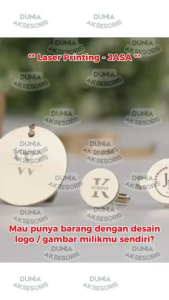 ** LASER PRINT DESIGN LOGO / GAMBAR CUSTOM - JASA LAZER ** Variasi Produk - IMPORT
