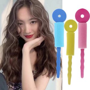 Sponge Hair Curler Hair Curler Foam Roll Sleep Hair Curler Handy Gadget Sleep Hair Curlers Hair Non-Ironing Hair-Styling Circle Head