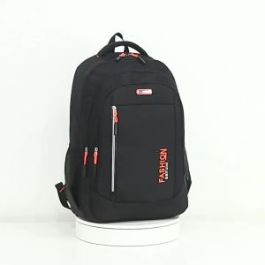 Bag pack men large-capacity school bags business backpack student Boys Girls Nylon Bag Durable material Multi-compartment division beg sekolah