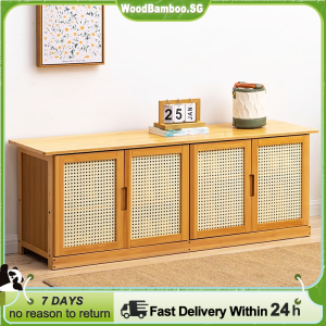 Bamboo Shoe Rack Bench Entrance Bench Shoe Rack Shoe Storage With Drawer Nordic Minimalist Shoes Rack Bench Seat Wearing Taking off Shoes Organizer