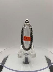 ตลับพระ กรอบพระสแตนเลสลาย พระลีลา 25 ศตวรรษ เนื้อดิน หรือพิมพ์ใกล้เคียง ขนาดวง 1