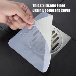 【SG Stock】Thick Silicone Floor Drain Deodorant Cover Bathroom Deodorant Insect-proof Seal Household Sewer Pipe Sink Floor