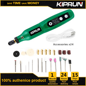 เครื่องมือเครื่องเจียรสว่านไร้สายเครื่องบดสว่านไฟฟ้าไฟฟ้าไร้สาย3.7V Set Gerinda 15000รอบต่อนาที สว่านไฟฟ้าชุดกล่องเครื่องมือพร้อมไฟ LED 5 สปี ทำงาน USB สำหรับขัดทำความสะอาดและแกะสลัก