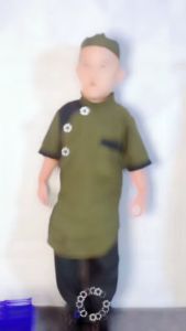 stelan baju koko anak laki-laki koko kurta anak set koko anak baju celana peci baju muslim anak
