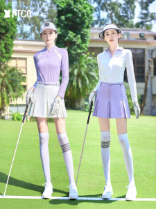 TTYGJ | Anti-exposure Golf Skirt A-line Slim Fit High-waist Pleated