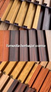 [TOTORO STORE] GW 8pcs WPC Panel Wood WPC Wall panel 3mx21cm Dekorasi Dinding Anti Rayap Dan Anti Air WPC Aestetic Dinding Motif Kayu 3D WALL PANEL PVC Kayu Kualitas Terbaik