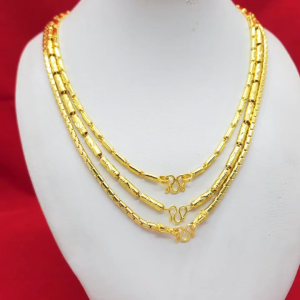 สร้อยคอทอง คละลาย เทียบเท่า 2 บาท ความยาว 2425 นิ้ว ทองชุบ ดีไซน์สวย ทันสมัย ดูดี แฟชั่น สวมใส่ง่าย