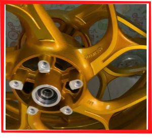 Mâm Asio bản zin dành cho Exciter 150 -155 bản 1.85 và 3.5