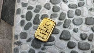 Miniatur Emas Batangan 100 Gram Bahan Kuningan Fine Gold 999.9 Replika Emas 1 pcs