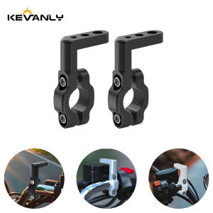 2PCS For Motorcycle Signal Light Mount Bracket Motorcycle Handlebar Extension Clamp Multifunctional Bracket Aluminum Alloy