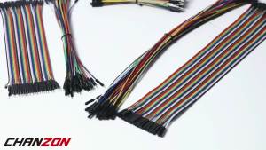 40-120Pcs 10cm 20cm 30cm Dupont Cable Line Jumper Wire Kit Male Female 24AWG Copper Long Ribbon Connector Set for DIY Breadboard