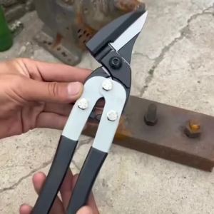 NiuXiang(NewShark) | Industrial-Grade Chrome Vanadium Steel Straight Shears - Industrial Cutting Tool Anti-skid Scissors Steel Garden Tools