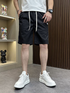 Quần Short Nam Mùa Hè Màu Trắng Mỏng Quần Dài Đi Biển Quần Dài Thường Ngày Quần Dài Năm Điểm Quần Dài Ống Đứng Thoáng Khí