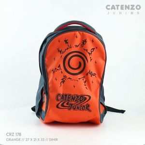 New Catenzo Junior Tas Ransel Anak Laki-laki CRZ 178 ORANGE