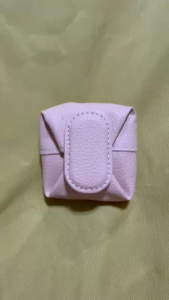 New soft leather cute coin purse with clasp for coins and keys portable small bag available in 7 colors suitable for gifts