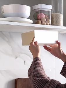 Bathroom Tissue Boxes Paper Holder Wall Hanging Tissue Box Tissue Racks Kitchen Napkin Storage Rack Toilet Paper Dispenser