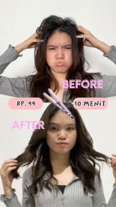 TERLARIS !! CATOKAN RAMBUT KEMEI TERMURAH CATOK RAMBUT 2 IN 1 LURUS & KERITING RAMBUT KEMEI KM 459 / KM 327 / KM 2131 - ORIGINAL KEMEI