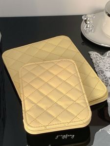 Portable Folding Makeup Mirror Travel Student Dormitory Carry-On Simple Style Macaron Color Glass Mirror Desktop Cosmetic Mirror