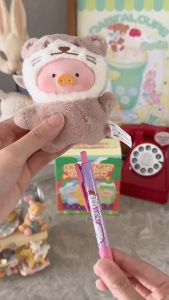 TOPTOY Lulu The Piggy Animal Party Forest Theater Vinyl Finger Puppet Blind Box