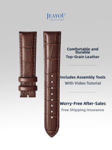 JEAYOU | Leather Watch Strap