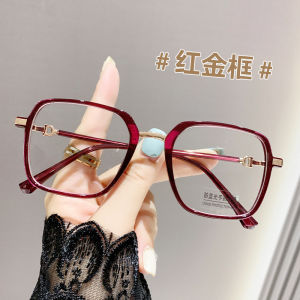 + 100ถึง + 400ป้องกันสีฟ้าแว่นอ่านหนังสือน้ำหนักเบาบุคลิกภาพผู้หญิงแฟชั่นเก่าความละเอียดสูงแว่นสายตายาวแว่นตาสายตายาวมีเกรด