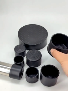 Rubber Footings Round Tube Rubber Footing Chair Table Leg Floor Protector Rubber Foot Cover