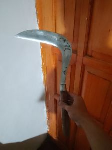 Sabit rumput baja asli 100 % Arit deres arit pangkas ranting arit berkebun