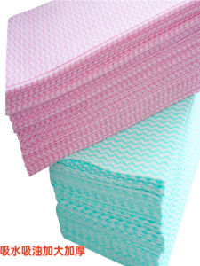 Thickened Kitchen Restaurant Multi-Functional Cleaning Cloth Non-Stick Oil Dishwashing Cloth Dry Wet Use Japanese Style 1KG