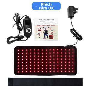 120 Đèn LED Đỏ Đèn Hồng Ngoại Dây 850nm 660nm Cho Khớp Gối Bụng Eo Massage Vai Nén Nóng Thư Giãn Sạc Được