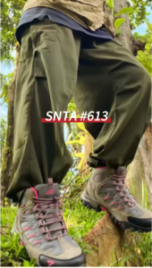 Sepatu Gunung Hiking Boot Wanita Snta 613 Grey Fuschia Trekking/Hiking/Outdoor sepatu wanita pendaki