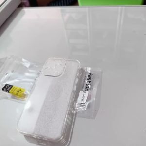 โล๊ะ เคสใสหลังแข็งหนาพิเศษขอบนิ่ม ป้องกันขอบเลนส์กล้อง ไอโฟน14PROMAX PLUS13MINI1211XRXXSXAS MAX งานDIY ตกแต่งเคสมือถือ