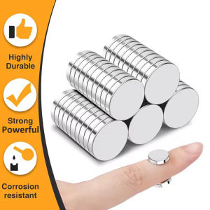 10x3 Small Round Fridge Magnets Super Strong Magnetic Powerful Magnet for Building Scientific Craft Office Whiteboard Home Decor