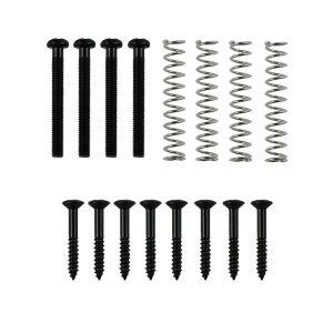 PHRILAM American Wire Humbucking Pickup Height Screws Humbucking Pickup Ring Pickup Frame Mounting Screws Spring