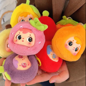 52TOYS | Samuel Enough Tempting Plush Blind Box Series Random Expression Fruit Doll Pendant Decoration Ornament Mystery Box Surprise Gift