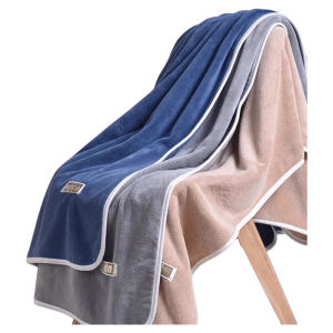 Pure Cotton Thin Bath Towel for Men And Women Home Use High Absorbency New 2024 Couples Baby Bathing Towels Soft Polyester Nylon