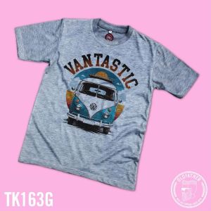 เสื้อยืดคอกลมแขนสั้น ผ้าTK พิมพ์ระบบ Sublimation นุ่ม สวมใส่ สบาย ระบายอากาศไม่ร้อน ( รหัสสินค้า TK 163 )