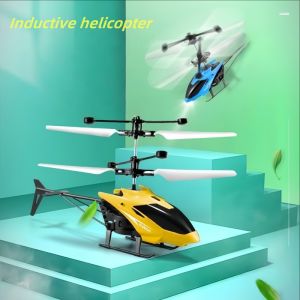 Charging Remote Control Aircraft Induction Two-Way Helicopter Indoor Suspension Anti Drop Electric Luminescence