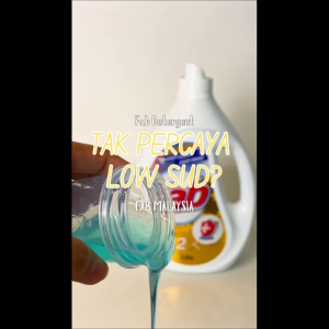 [TWIN PACK] Fab LOW SUDS Laundry Detergent Color Care 3.3kg Refill